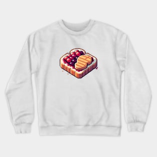 Peanuts Butter And Jelly Toast Kawaii Breakfast Yummy Since Sandwich Crewneck Sweatshirt